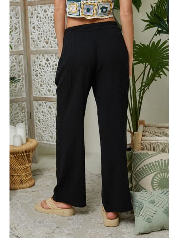 Lin Passion Linnen broek zwart