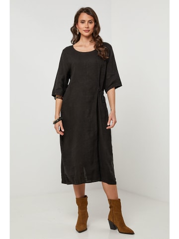 Lin Passion Linnen jurk zwart