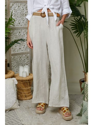 Lin Passion Linnen broek beige