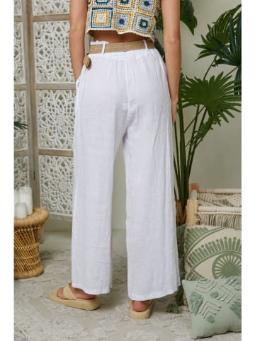 Lin Passion Linnen broek wit