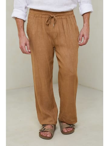 Lin Passion Hose in Camel
