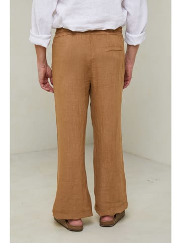 Lin Passion Hose in Camel