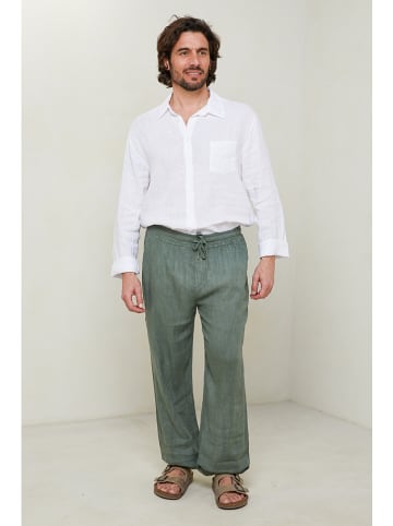 Lin Passion Hose in Grün