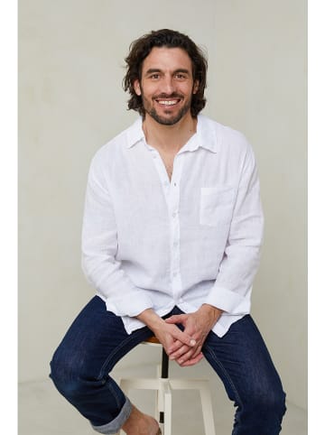 Lin Passion Blouse wit