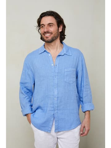 Lin Passion Hemd in Hellblau
