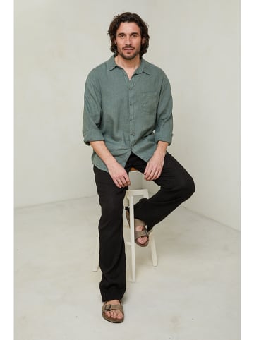 Lin Passion Blouse groen