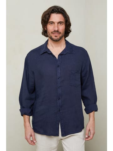 Lin Passion Blouse donkerblauw