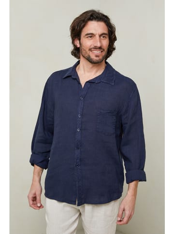 Lin Passion Blouse donkerblauw