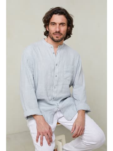 Lin Passion Blouse grijs