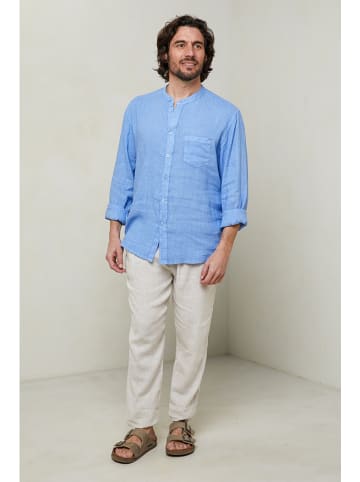 Lin Passion Blouse lichtblauw