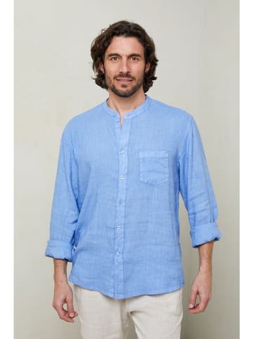 Lin Passion Blouse lichtblauw