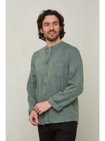 Lin Passion Blouse groen