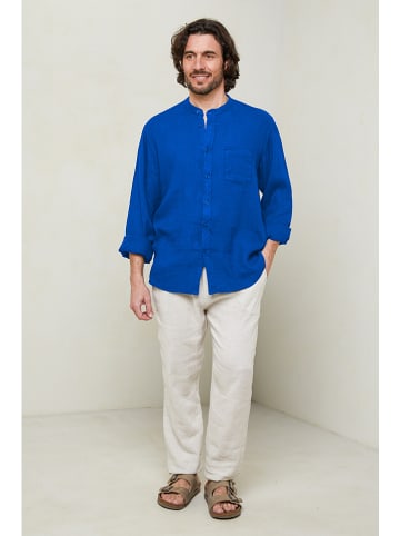 Lin Passion Hemd in Blau