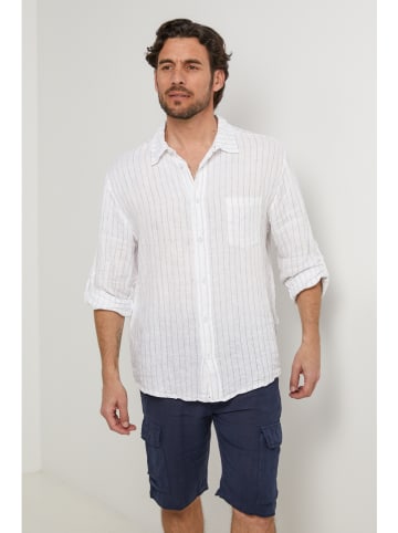 Lin Passion Linnen blouse wit