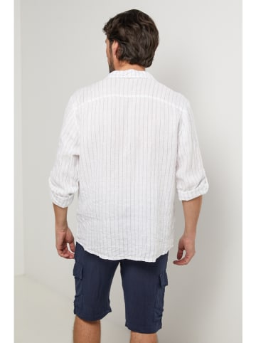 Lin Passion Leinen-Hemd in Weiß