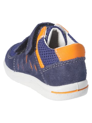 PEPINO Leren sneakers "Nuro" donkerblauw