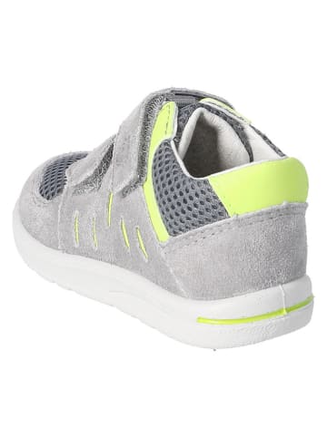 PEPINO Leder-Sneakers "Nuro" in Grau