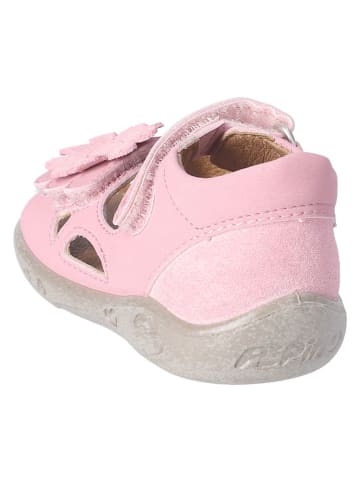 PEPINO Leder-Sandalen "Betty" in Rosa