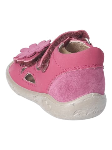 PEPINO Leder-Sandalen in Pink