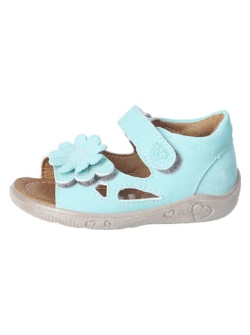 PEPINO Leder-Sandalen "Betty" in Hellblau