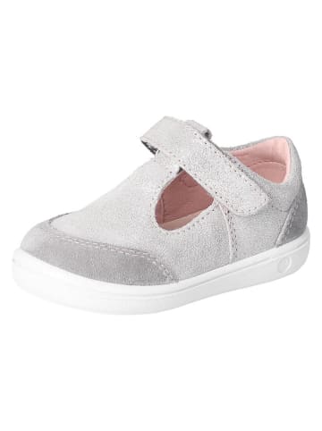 PEPINO Leder-Sneakers "Wanda" in Grau