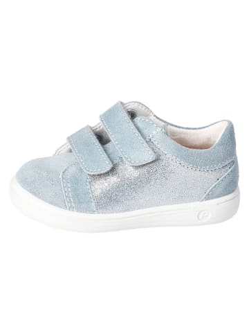 PEPINO Leder-Sneakers "Nadja" in Hellblau