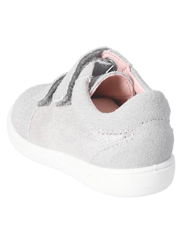 PEPINO Skórzane sneakersy "Nadja" w kolorze szarym