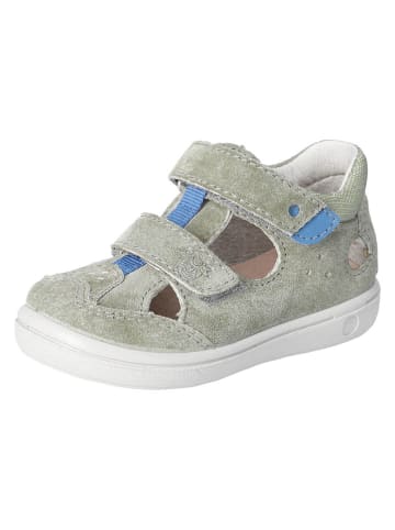 PEPINO Leren enkelsandalen "Ed" kaki