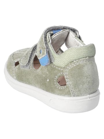 PEPINO Leren enkelsandalen "Ed" kaki