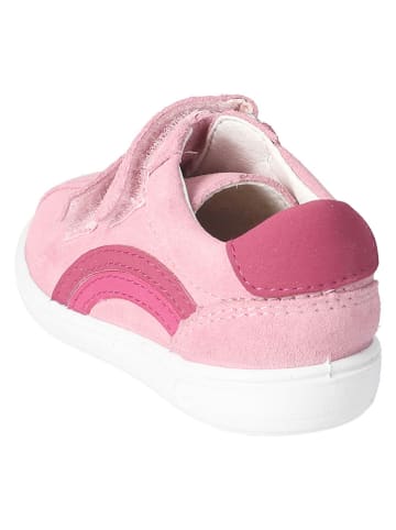 PEPINO Skórzane sneakersy "Lenno" kolorze jasnoróżowym