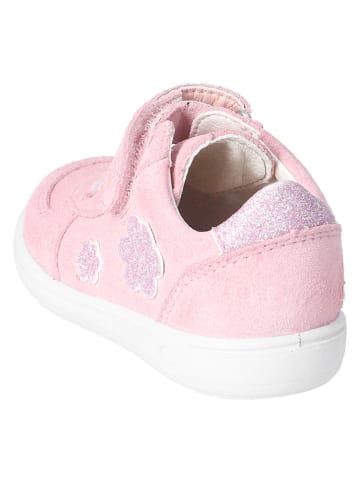 PEPINO Skórzane sneakersy "Lucia" kolorze jasnoróżowym