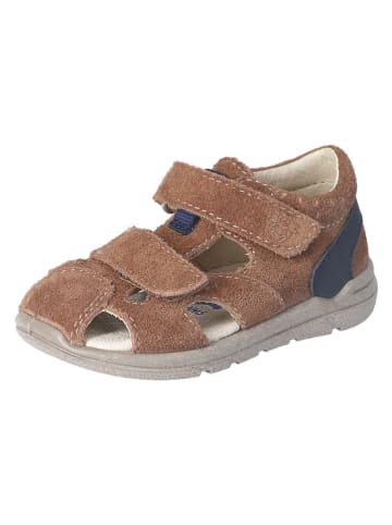 PEPINO Leren enkelsandalen "Kansi" lichtbruin