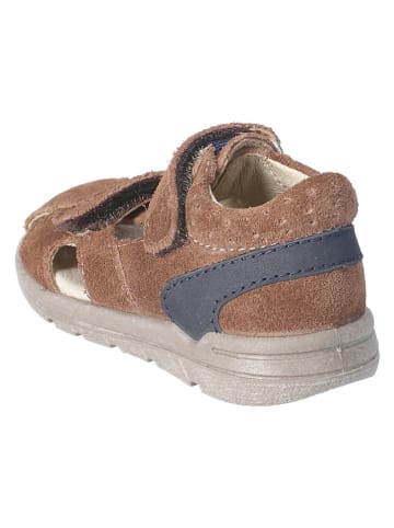 PEPINO Skórzane półsandały "Kansi" kolorze jasnobrązowym