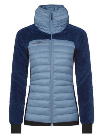 ROCK EXPERIENCE Kurtka hybrydowa "Wild Cat" w kolorze niebiesko-granatowym