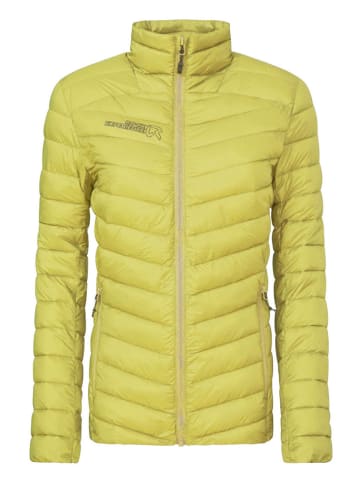 ROCK EXPERIENCE Kurtka hybrydowa "Fortune 2.0" w kolorze żółtym