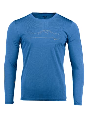 Traunstein Sport Funktionslongsleeve in Blau