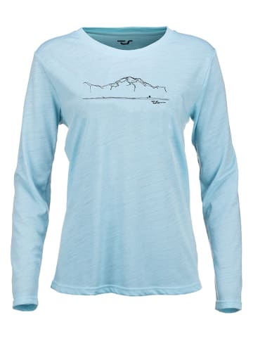 Traunstein Sport Funktionslongsleeve in Hellblau