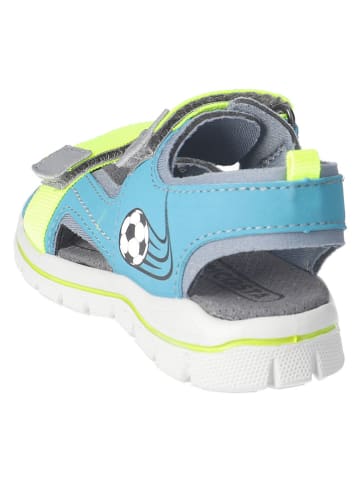 Ricosta Sandały "Tame" w kolorze błękitno-żółtym