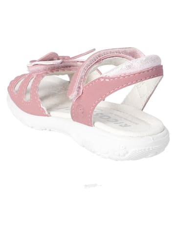 Ricosta Leder-Sandalen "Kelebek" in Rosa