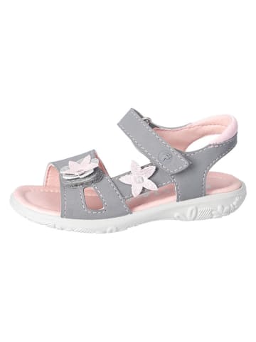Ricosta Leren sandalen "Carola" grijs