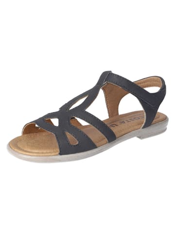 Ricosta Sandalen "Beca" zwart
