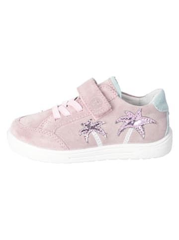 Ricosta Leren sneakers "Ivy" lichtroze