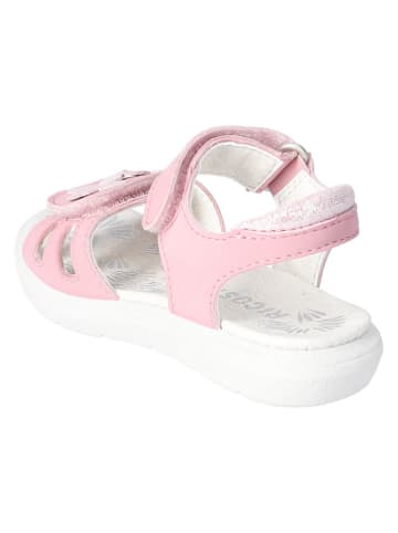 Ricosta Leren sandalen "Saskia" lichtroze