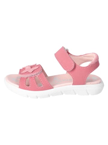 Ricosta Leren sandalen "Saskia" lichtroze