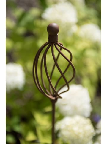 POSIWIO Dekoracja ogrodowa w kolorze ceglanym - wys. 115 x Ø 8 cm