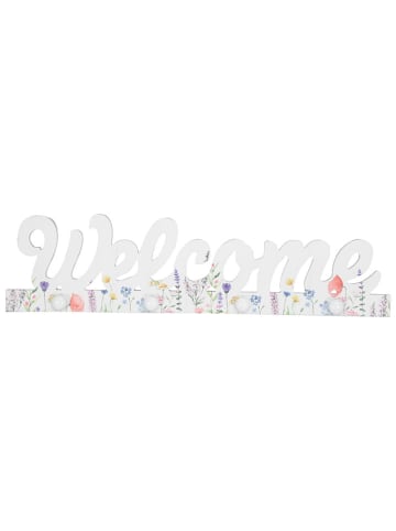 POSIWIO Listwa w kolorze białym z haczykami - 70 x 18 x 4 cm