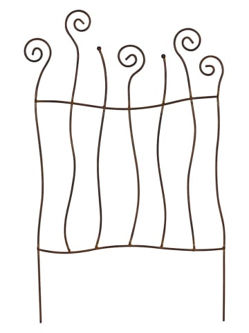 POSIWIO Rankgitter in Rostrot - (L)72 x (B)46 cm