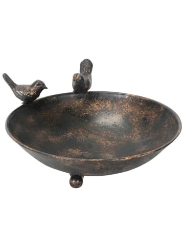 POSIWIO Vogelbad bruin - (B)25 x (H)10 x (D)22 cm