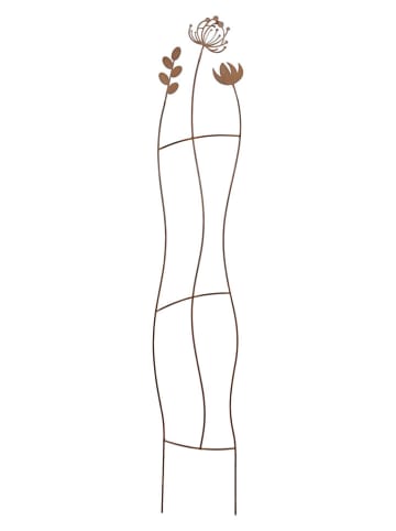 POSIWIO Kratka w kolorze ceglanym do roślin pnących - 137 x 24 cm