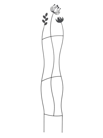 POSIWIO Rankgitter in Schwarz - (L)137 x (B)24 cm